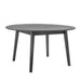 Bloomingville Ronde Eettafel Peron Eikenhout 140cm - Zwart