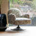 Richmond Draaifauteuil Kagney Geweven stof - Bruin