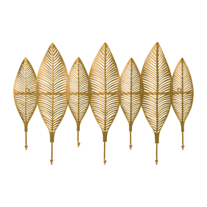 QUVIO Wandkapstok – 7 Veren en 7 haken - ThatLyfeStyle