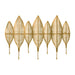 QUVIO Wandkapstok – 7 Veren en 7 haken - ThatLyfeStyle
