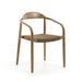Kave Home Tuin / Eetkamerstoel Nina - Beige - Japandi