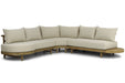 Santika Kayu hoek loungeset 3-delig - 23232