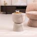 Brix Ronde Bijzettafel Kian 35cm - Off White