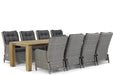 Garden Collections Kingston/Brighton 300 cm dining tuinset 9-delig