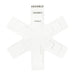 Krumble Panbeschermers set van 3 stuks - Diameter 20, 30 en 38 cm - Wit