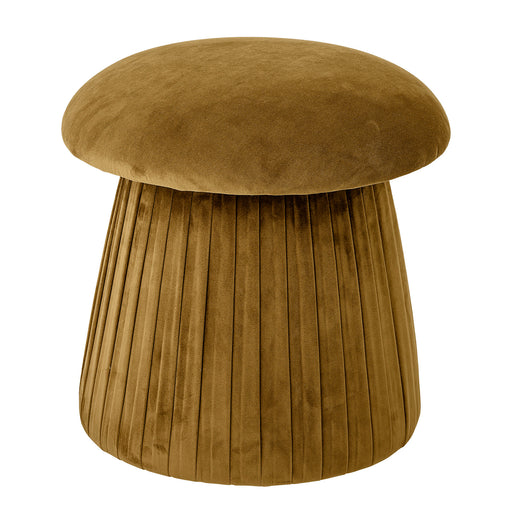 Bloomingville Poef Roberta - Mosterdgeel - ThatLyfeStyle
