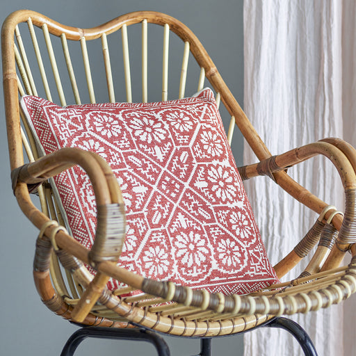 Bloomingville Kussen Madita 40 x 40cm - Rood