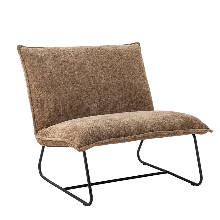 Bloomingville Fauteuil Cape Bouclé - Bruin