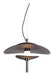 its about RoMi Hanglamp Kyoto Glas, Ø40cm - Brons/Zwart