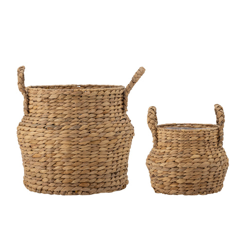 Bloomingville Mand Bjorn Waterhyacint, Set van 2 stuks - Naturel - ThatLyfeStyle