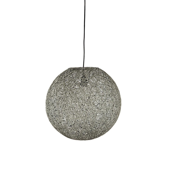 LABEL51 hanglamp Twist | L 45x45x45 cm - Grijs,Zilver