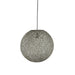 LABEL51 hanglamp Twist | L 45x45x45 cm - Grijs,Zilver