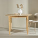 Nohr Ronde Uitschuifbare Eettafel Lacy Hout, 110/150 x 110cm - Naturel