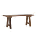 Bloomingville Bankje Brosse old wood, 120cm - Bruin