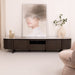 Richmond TV-meubel Langford Marmerlook en eiken, 220cm - Bruin