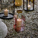 Bloomingville Lantaarn Drew Glas - Roze