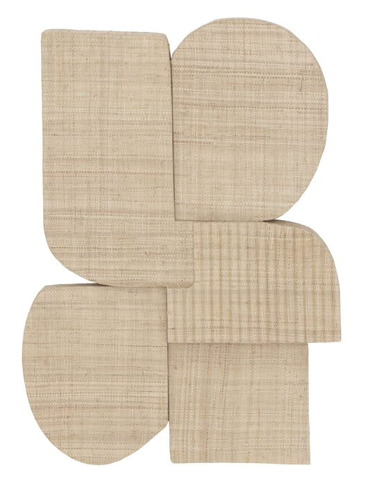 MUST Living Wanddecoratie Tucker Palmblad - Beige