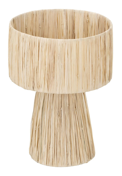 MUST Living Tafellamp Marbella Palmblad, 41cm hoog - NATUREL