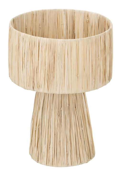 MUST Living Tafellamp Marbella Palmblad, 41cm hoog - NATUREL