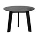 Lewis & Loft Eettafel Lien - FSC®-gecertificeerd mangohout - Rond - ø105 cm - Zwart