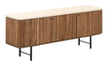 DTP Home TV-meubel Lagoon Teakhout & Mortex, 140cm - Naturel
