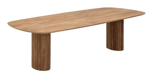 DTP Home Deens Ovale Eettafel Lagoon Teakhout, 300 x 110cm - Bruin - Ovaal