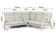 Lifestyle Evora hoek loungeset 3-delig