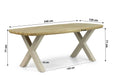 Lifestyle Falcon/Cardiff dining tuintafel 240 x 120 cm - 24902