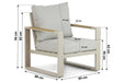 Lifestyle Lezo lounge tuinstoel