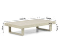 Lifestyle Lorenzo loungetafel 130 x 73,5 cm - 21883