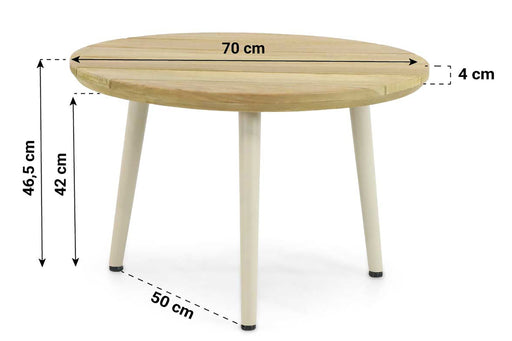 Lifestyle Montana loungetafel ø 70 cm