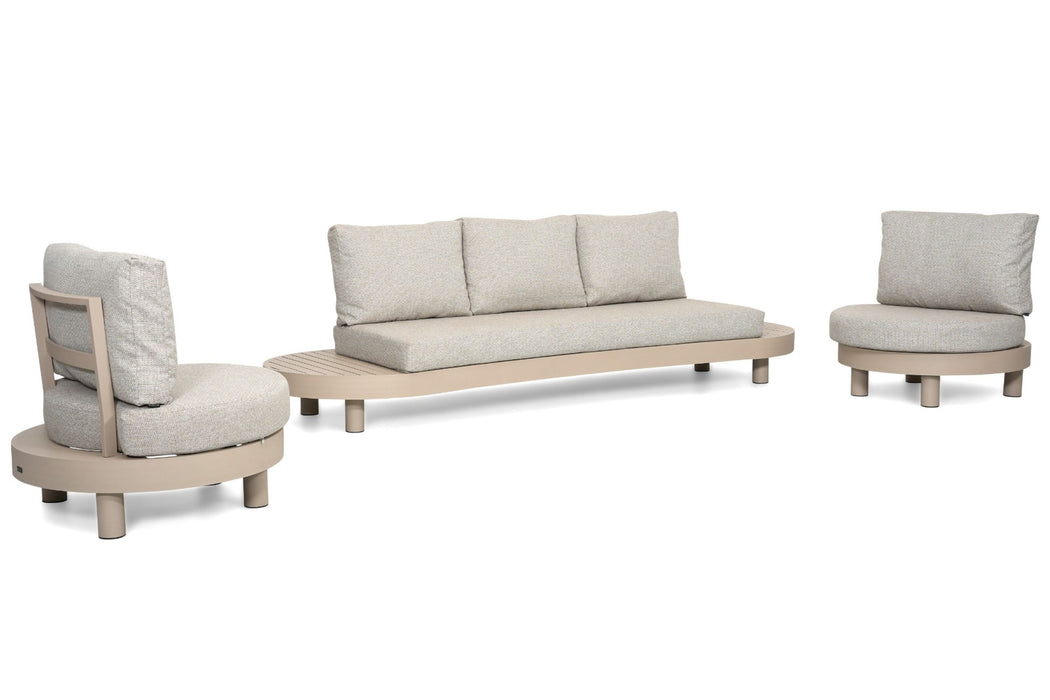 Lifestyle Organio stoel-bank loungeset 3-delig