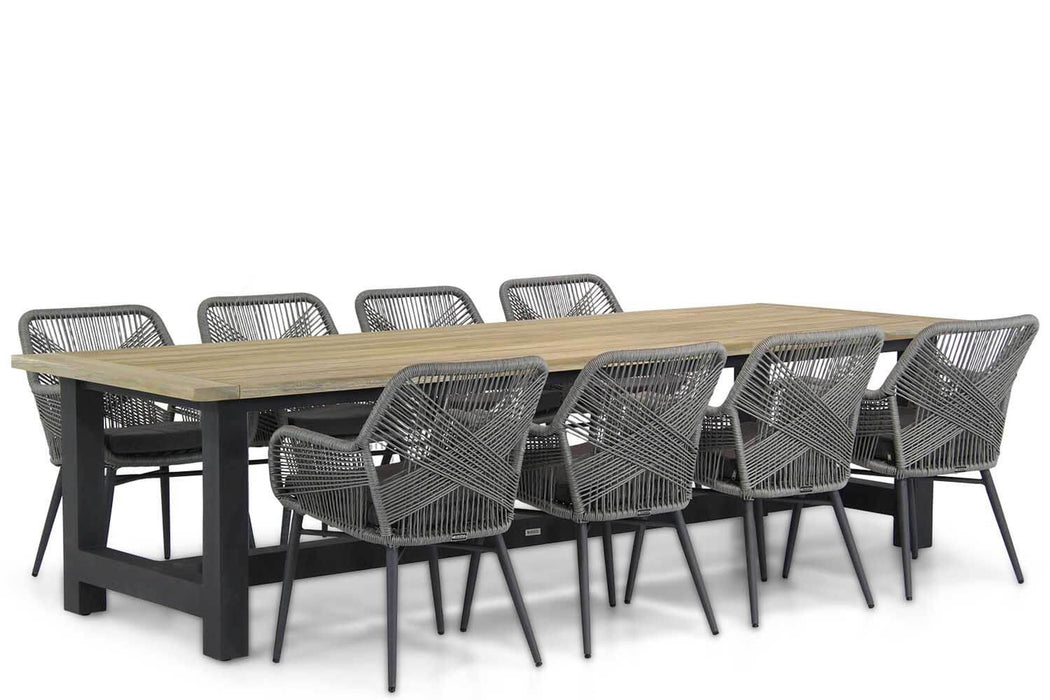 Lifestyle Advance/San Francisco 300 cm dining tuinset 9-delig - 10116