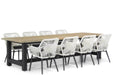 Lifestyle Advance/San Francisco 300 cm dining tuinset 9-delig - 10158
