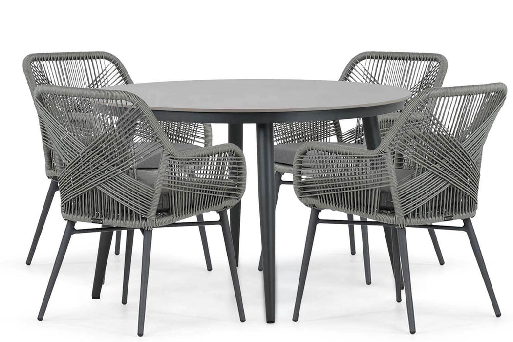 Lifestyle Advance/Vienna 120 cm dining tuinset 5-delig - 21531