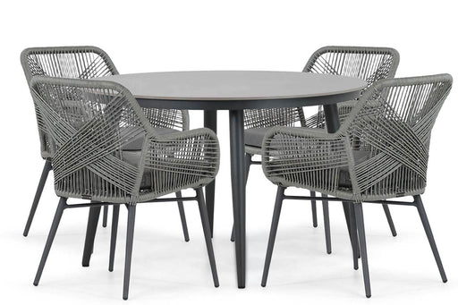 Lifestyle Advance/Vienna 120 cm dining tuinset 5-delig - 21531