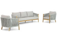 Lifestyle Bloom stoel-bank loungeset 3-delig