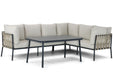 Lifestyle Boretti dining loungeset 3-delig - 24643