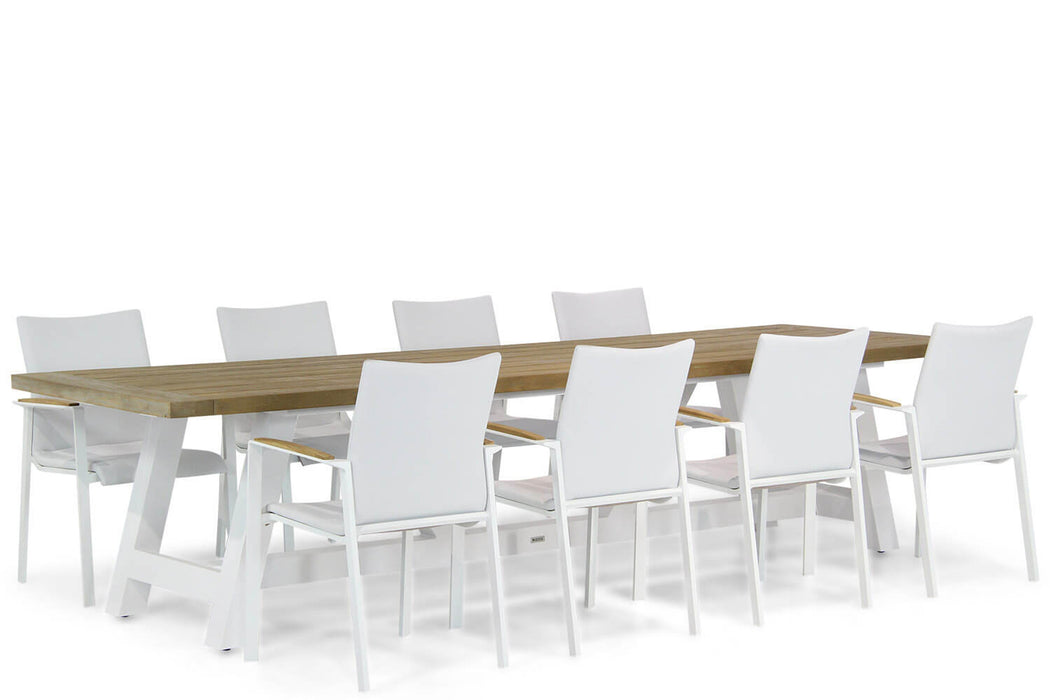 Lifestyle Brandon/Florence 330 cm dining tuinset 9-delig