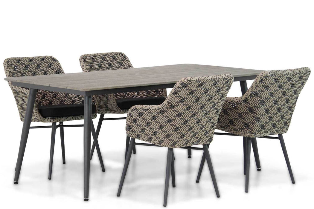 Lifestyle Crossway/Matale 180 cm dining tuinset 5-delig - 17235