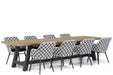 Lifestyle Crossway/Trente 330 cm dining tuinset 9-delig - 9930