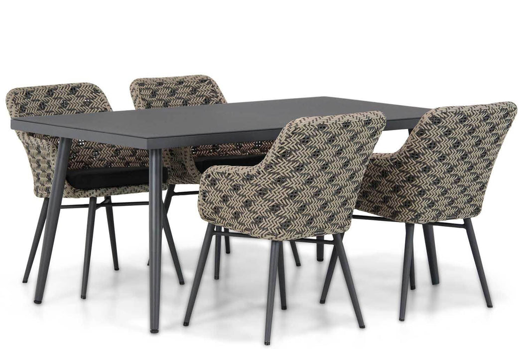 Lifestyle Crossway/Valencia 170 cm dining tuinset 5-delig - 9967