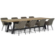 Lifestyle Crossway/Trente 330 cm dining tuinset 9-delig - 9978