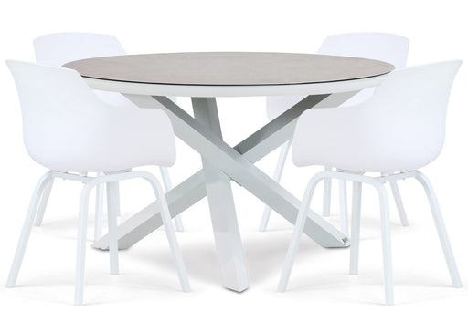 Lifestyle Salina/Livorno 125 cm dining tuinset 5-delig - 21288
