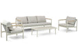 Lifestyle Norte stoel-bank loungeset 4-delig