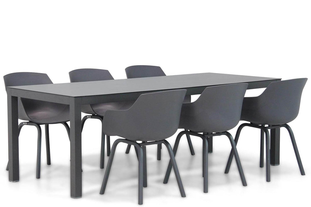 Lifestyle Salina/Madras 220 cm dining tuinset 7-delig