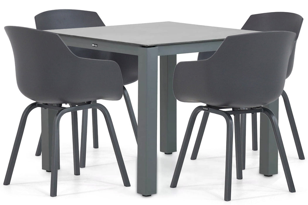 Lifestyle Salina/Yoko 90 cm dining tuinset 5-delig