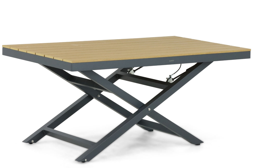 Lifestyle Santiago lounge/dining tuintafel 140 x 80 cm