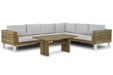 Lifestyle Seashore/Brighton 140 cm hoek loungeset 5-delig - 18995