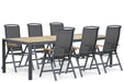 Lifestyle Rosello/Valence 240 cm dining tuinset 7-delig